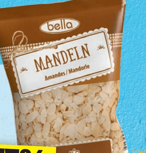 Bella Mandlji 100 g Akcija v trgovini Hofer