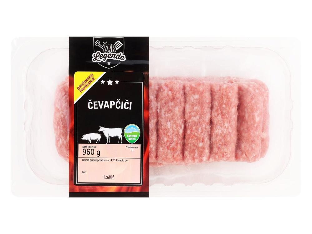 Žar Legende Sveži sarajevski čevapčiči 960 g - Akcija v trgovini Lidl