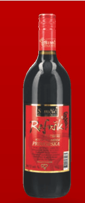 Vino Refošk Karol & Igor & Marjan Simčič 1 l Akcija v trgovini Spar