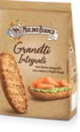 Mulino Bianco hrustljavi kruhki Granetti Integrali 280 g Akcija v trgovini Tuš