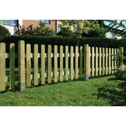 Letvena ograja 180 x 80 cm - Akcija v trgovini Obi