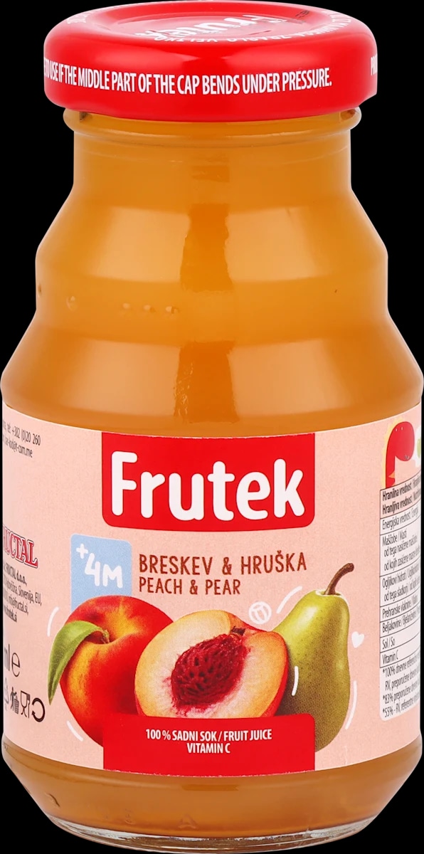 Frutek napitek iz breskev in hrušk 125 ml - Akcija v trgovini Dm