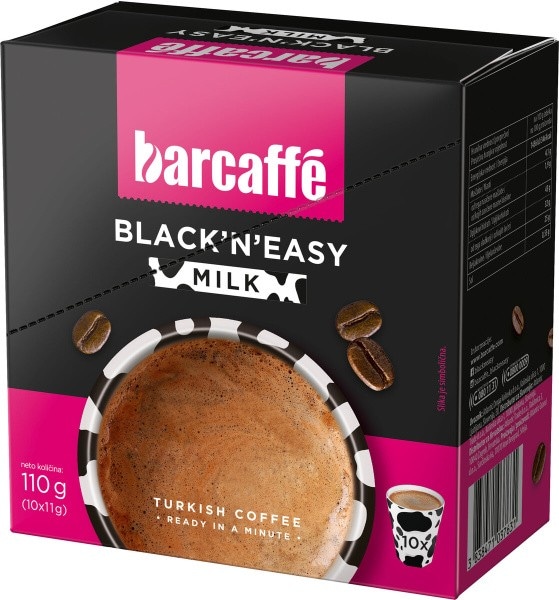 Mleta kava Barcaffé Black 'n' Easy od 80 g do 110 g Akcija v trgovini Mercator