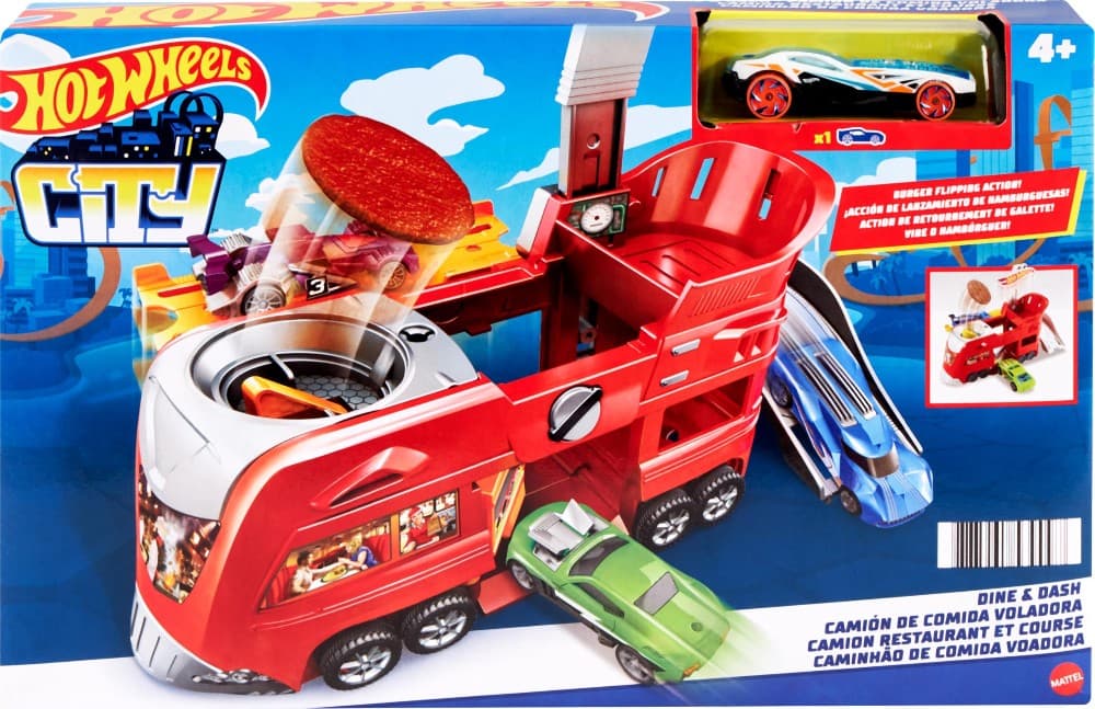 Hot Wheels zložljivi igralni komplet Dine & Dash Akcija v trgovini Tedi