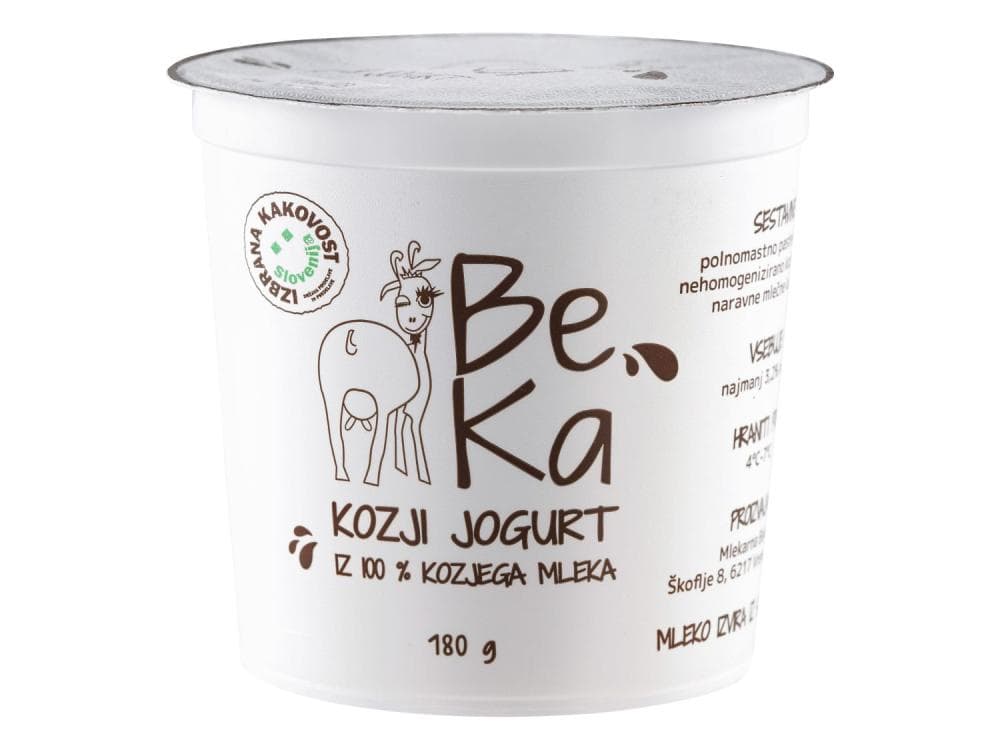 Beka kozji jogurt 180 g Akcija v trgovini Lidl