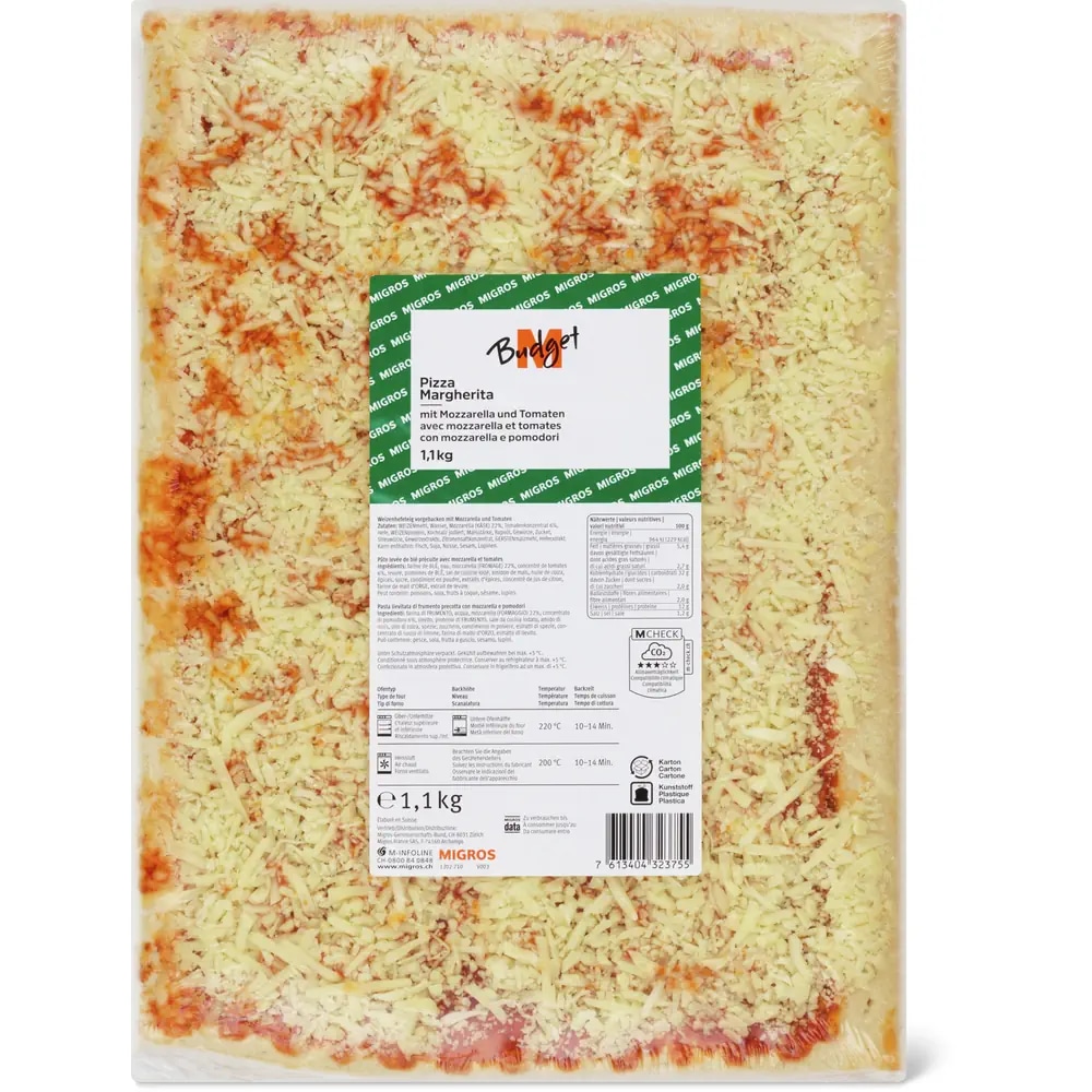 Pizza Margherita 1,2 kg - Akcija v trgovini Spar
