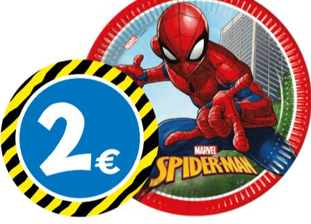 Krožnik iz lepenke Ø pribl. 23 cm, 6-delni komplet Akcija v trgovini Tedi