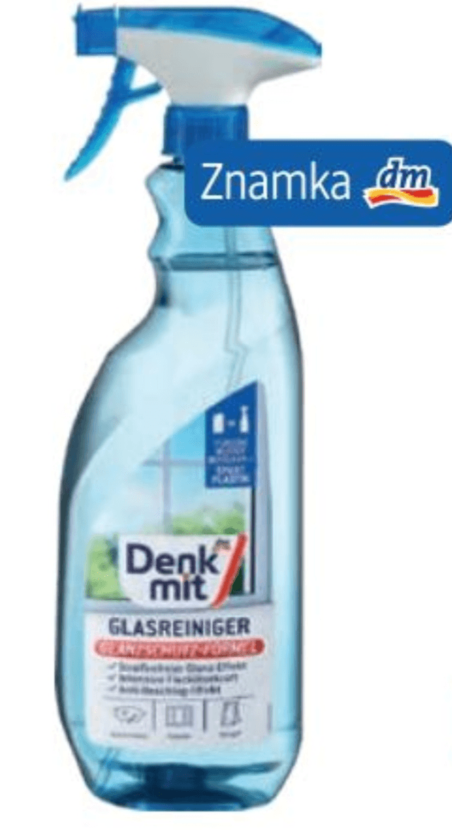Denkmit čistilo za steklo 1 l