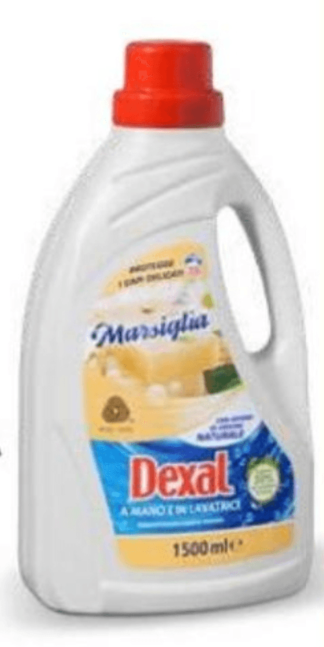 Tekoči detergent za perilo 4 l Dexal Marsiglia - Akcija v trgovini Eurospin