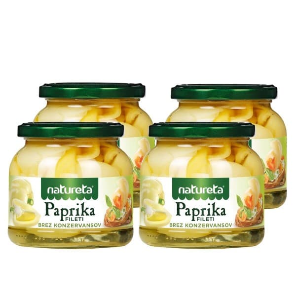 Paprika fileti Natureta 4 x 530 g Akcija v trgovini Mercator