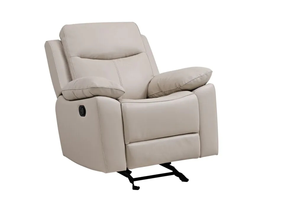Usnjen fotelj KARSON 94x97 cm Akcija v trgovini Harvey Norman