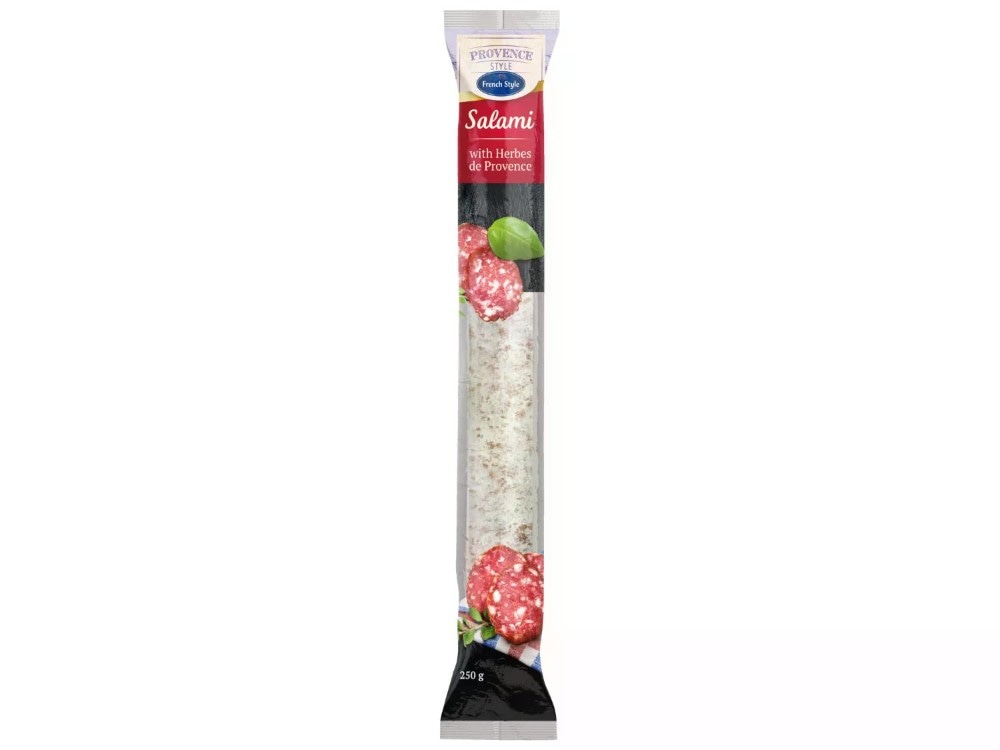 French Style Salama s provansalskimi zelišči 250 g Akcija v trgovini Lidl