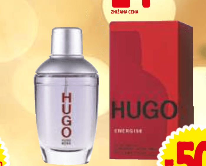 MOŠKA TOALETNA VODA HUGO BOSS Energise 75 ml Akcija v trgovini E.Leclerc