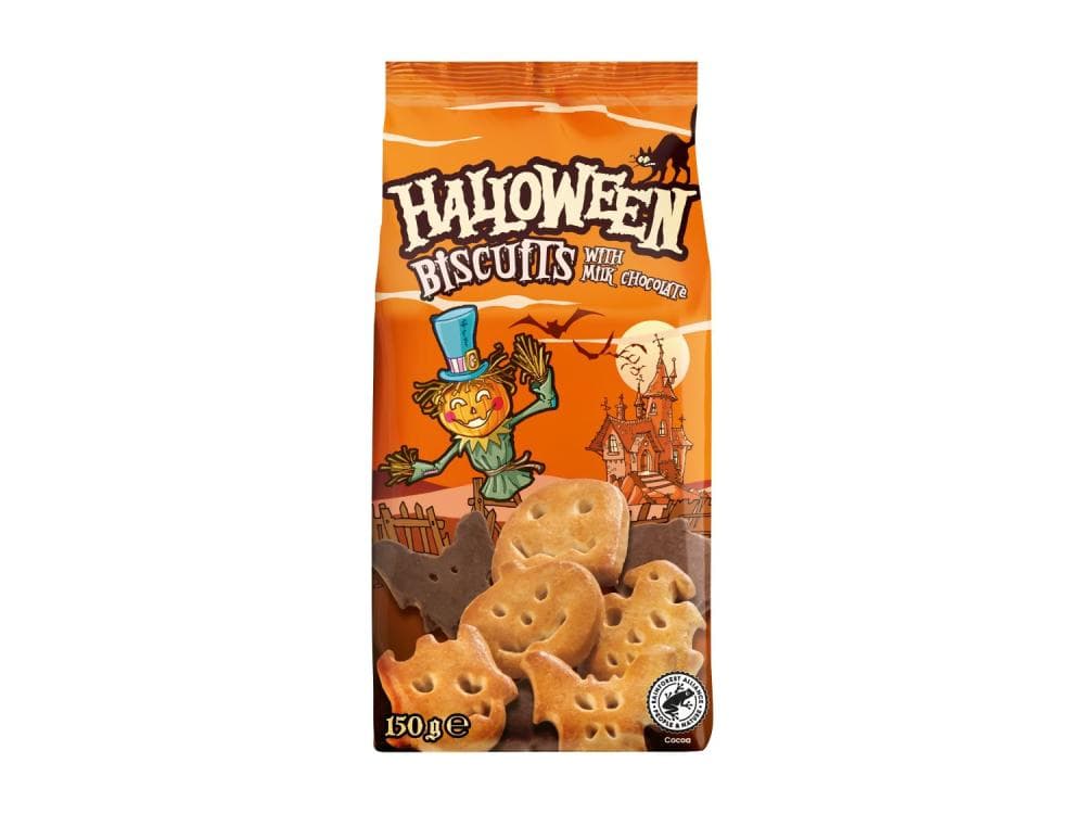 Halloween keksi 150 g Akcija v trgovini Lidl