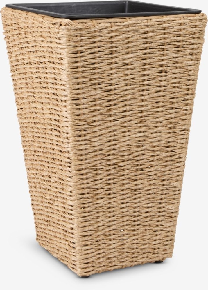 Pleten cvetlični lonec Kubb 30xD30xV50 cm - Akcija v trgovini Jysk