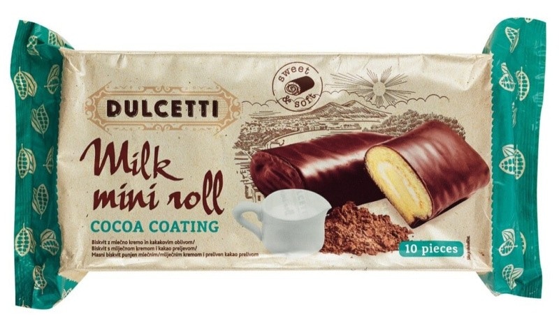 Mini rolada Dulcetti 280 g - Akcija v trgovini Mercator