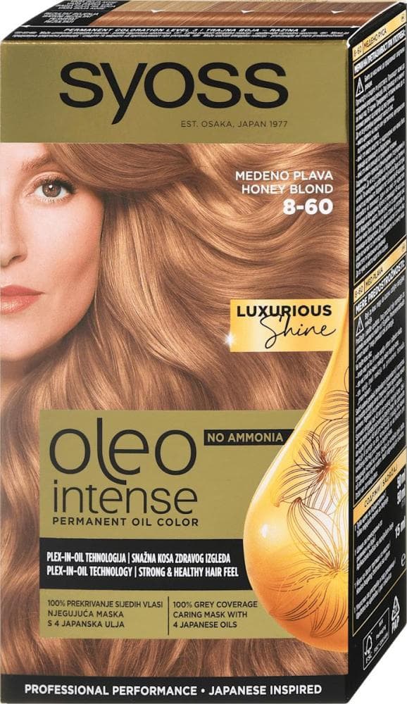 Barva za lase Syoss Oleo Intense Akcija v trgovini Tuš