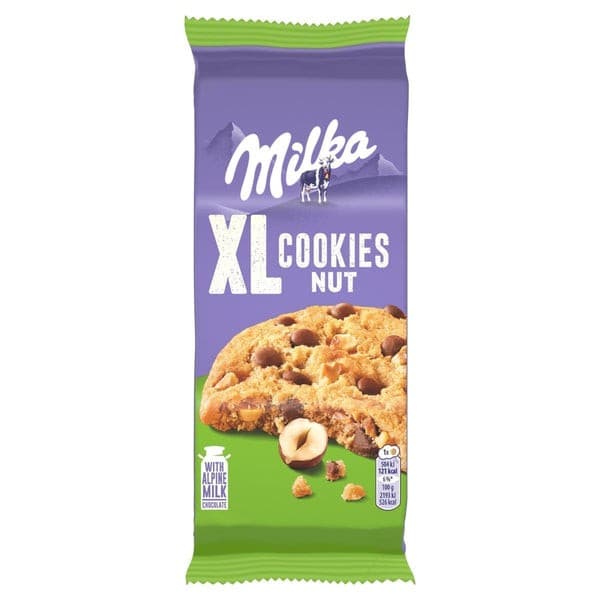 Milka keksi s koščki mlečne čokolade XL 184 g Akcija v trgovini Lidl