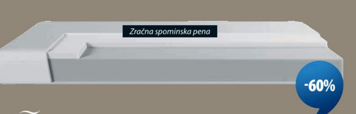 Ležišče iz pene GLOMMA WELLPUR - Akcija v trgovini Jysk