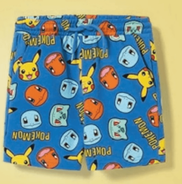 Kratke hlače za dečke Pokémon - Akcija v trgovini Pepco