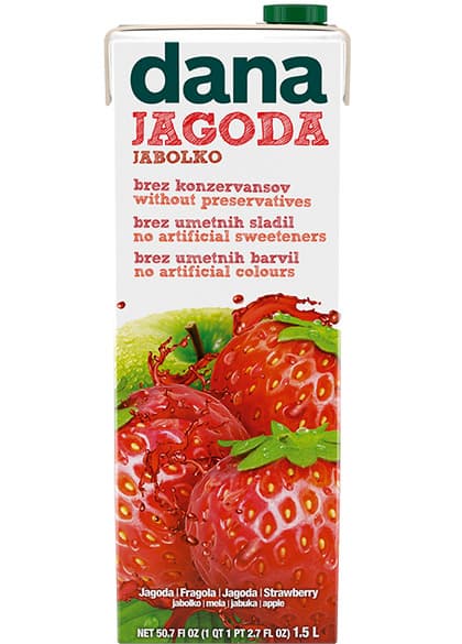 Sadna pijača Dana 1,5 l Akcija v trgovini E.Leclerc