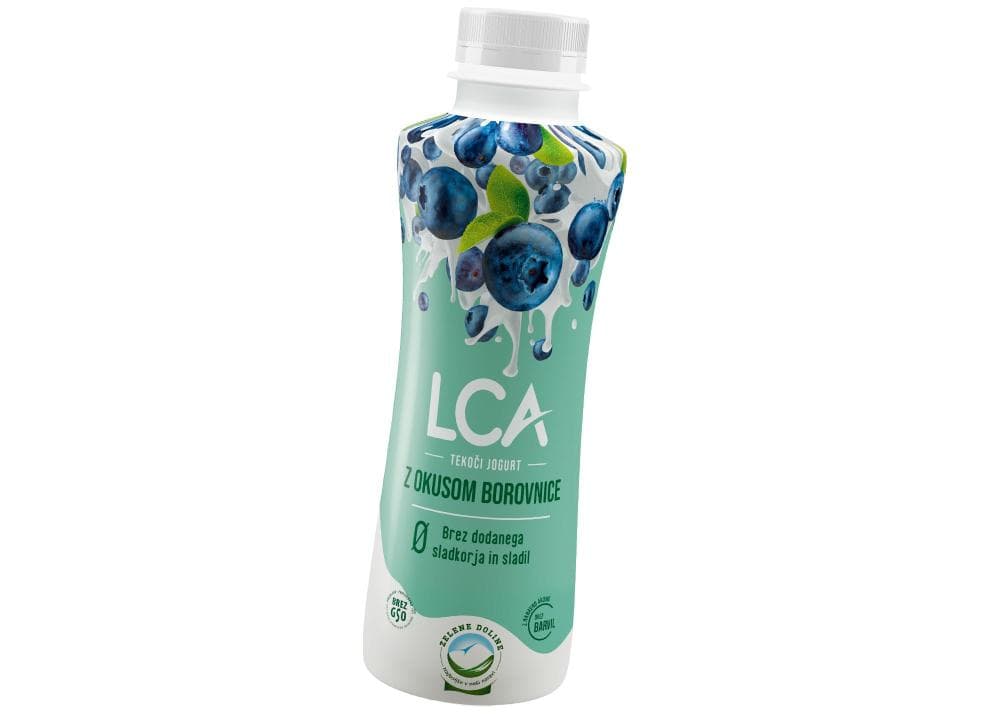Tekoči jogurt LCA 500 g Akcija v trgovini Tuš