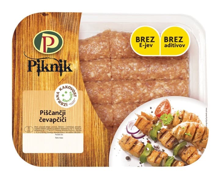 Piknik čevapčiči 1 kg Akcija v trgovini Eurospin