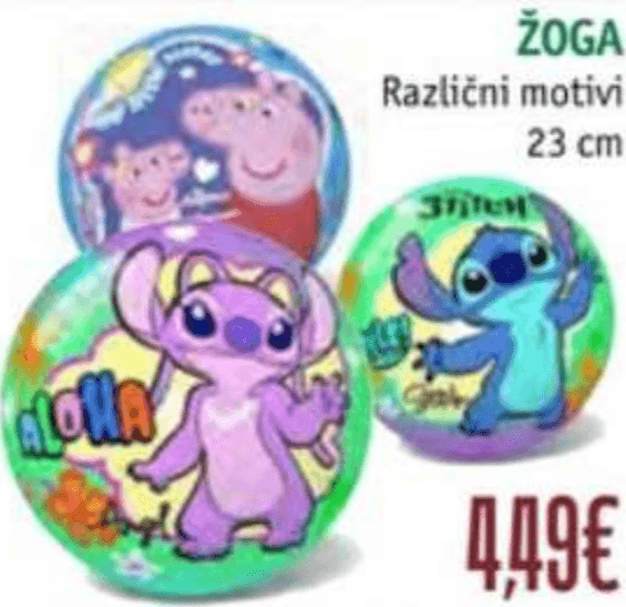 Žoga 23 cm - Akcija v trgovini Jager