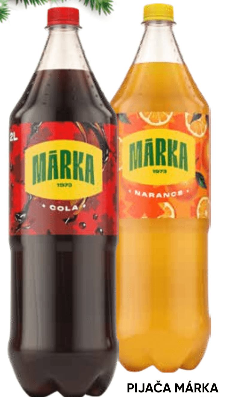 Pijača Márka 2 l Akcija v trgovini Tuš