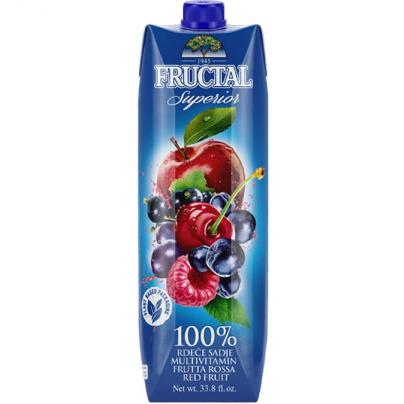 Fructal 100% sok multivitamin 1 l Akcija v trgovini Mercator