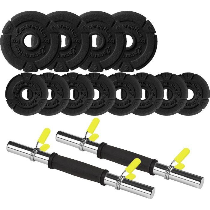 Premium Cast Iron Set palice in uteži 20 kg energetics - Akcija v trgovini Mercator