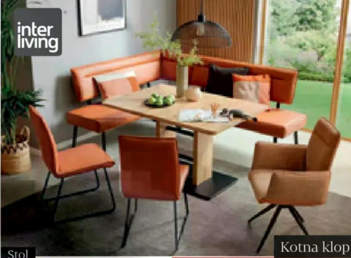 Stol inter living Akcija v trgovini Rutar