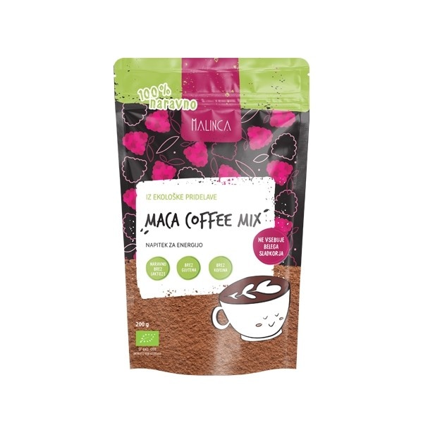 Bio Maca coffee mix Malinca 200 g - Akcija v trgovini Mercator