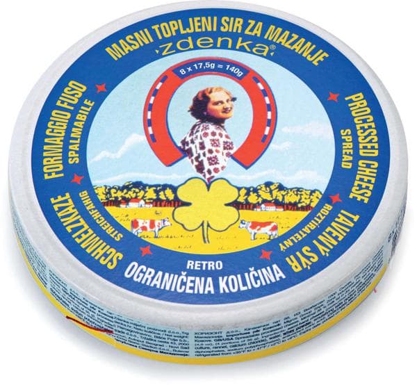 Topljeni sir Zdenka 140 g Akcija v trgovini Mercator