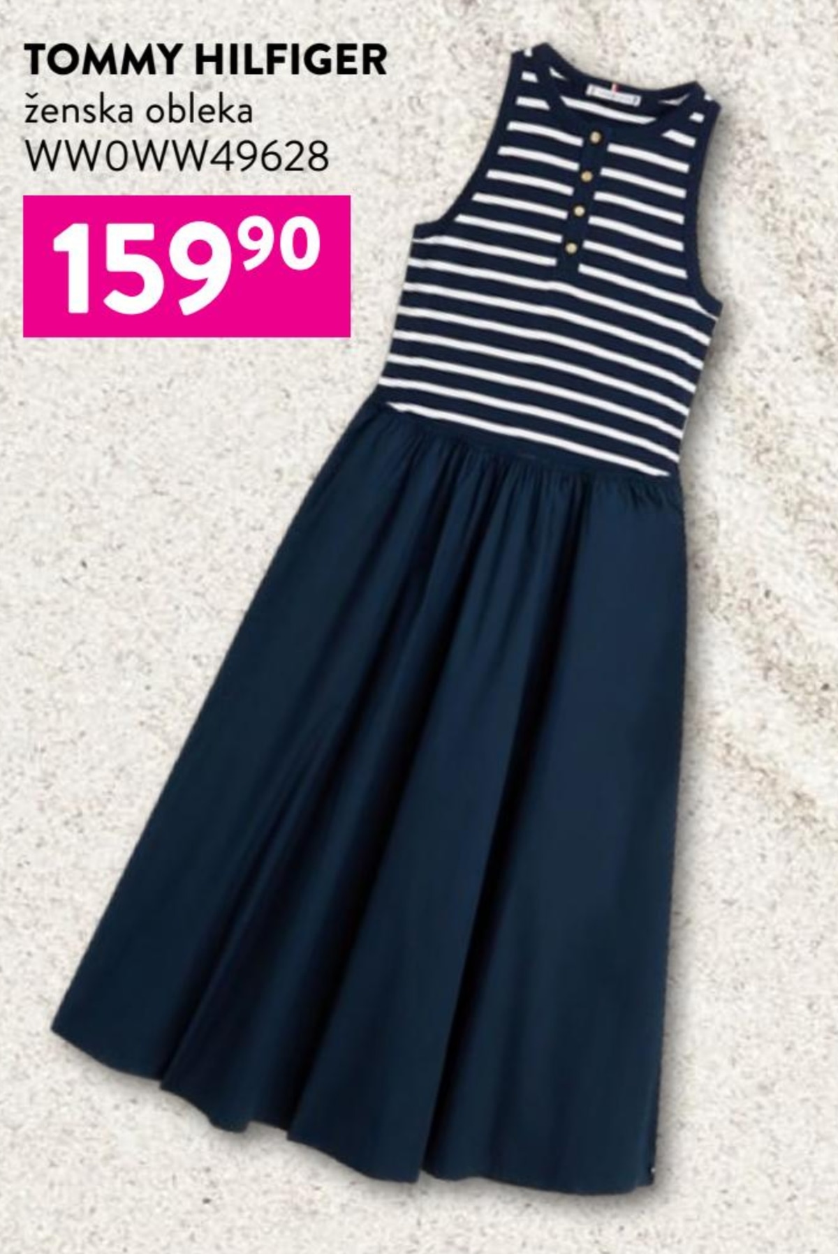 Tommy Hilfiger ženska obleka - Akcija v trgovini Kompas Shop