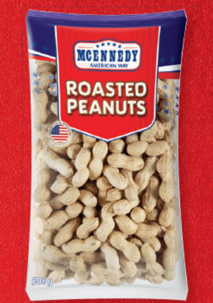 MCENNEDY Praženi arašidi 500 g - Akcija v trgovini Lidl
