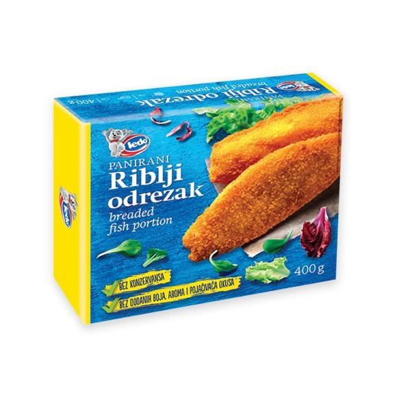 Panirani ribji zrezek 400 g Ledo - Akcija v trgovini Jager