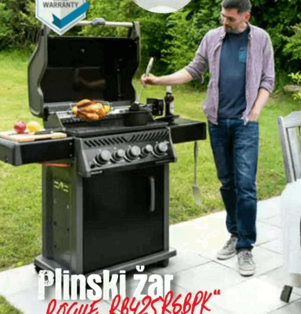 Plinski žar Rogue RB42SRSBPK NAPOLEON - Akcija v trgovini Lesnina