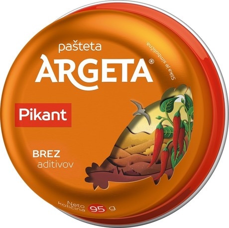 Mesne paštete Argeta 95 g - Akcija v trgovini Mercator