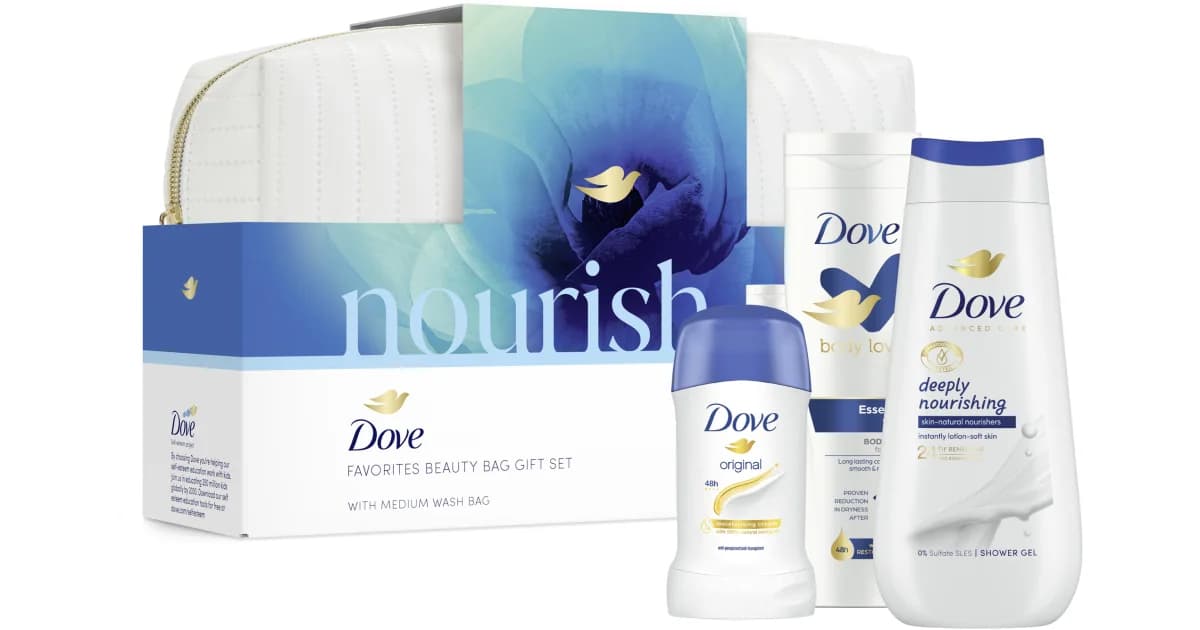Dove Nourish darilni set Akcija v trgovini Dm