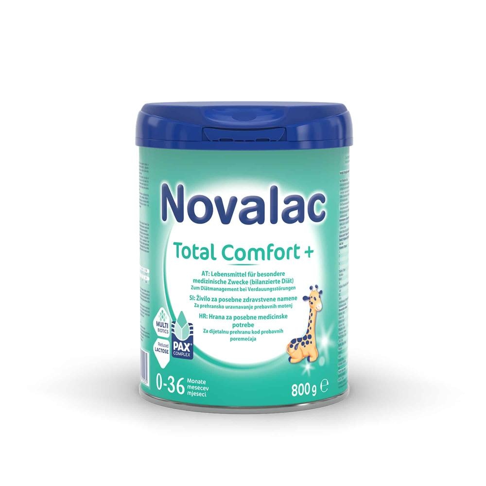 Novalac Total Comfort + 800 g - Akcija v trgovini Dm