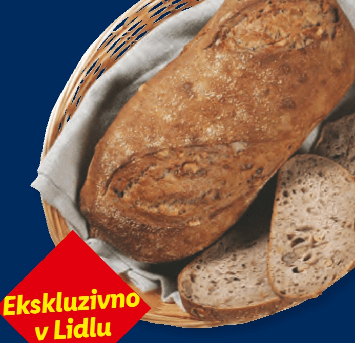 Kruh z orehi in medom 380 g - Akcija v trgovini Lidl