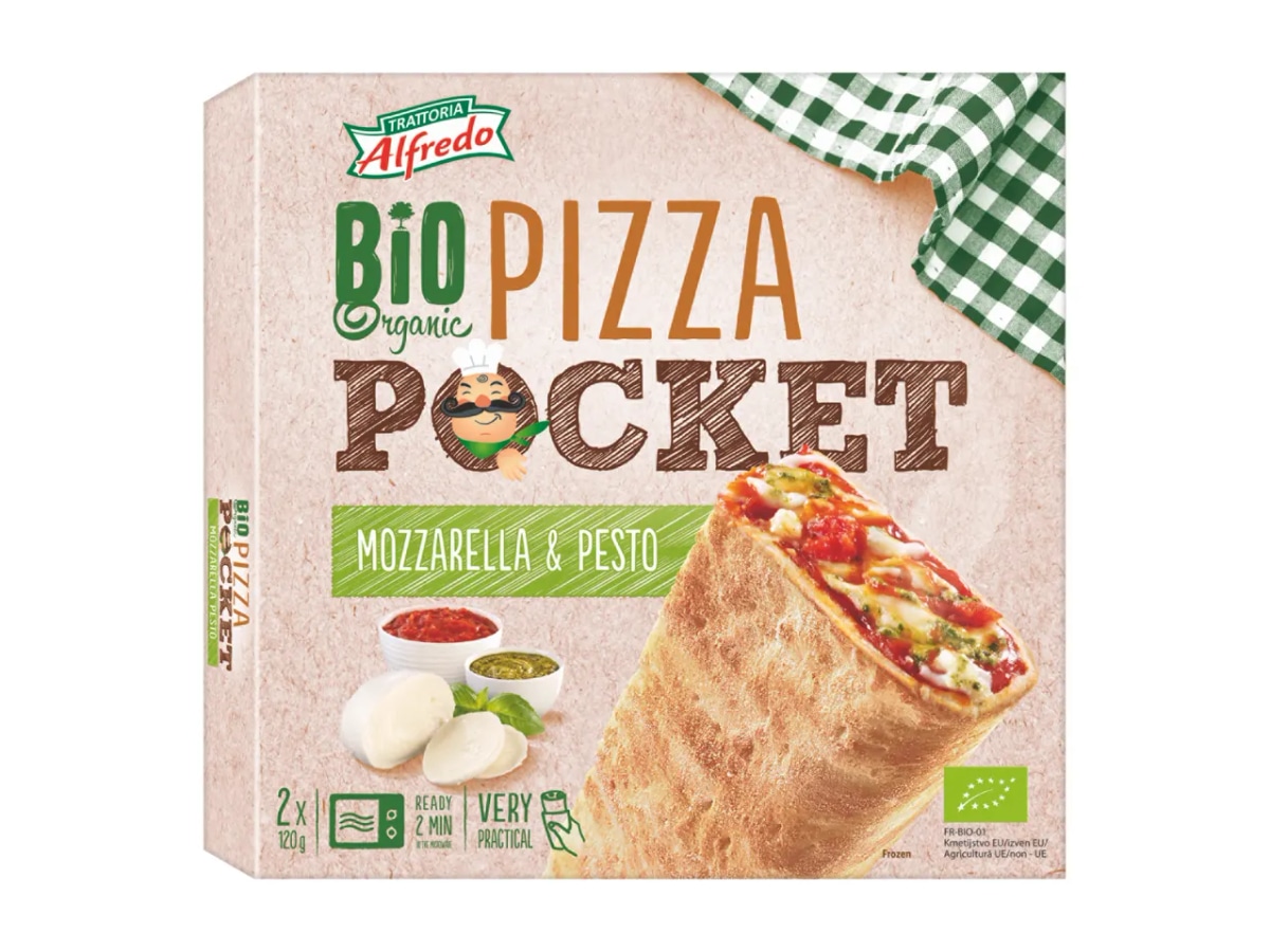 TRATTORIA ALFREDO Bio pica žepki 240 g - Akcija v trgovini Lidl