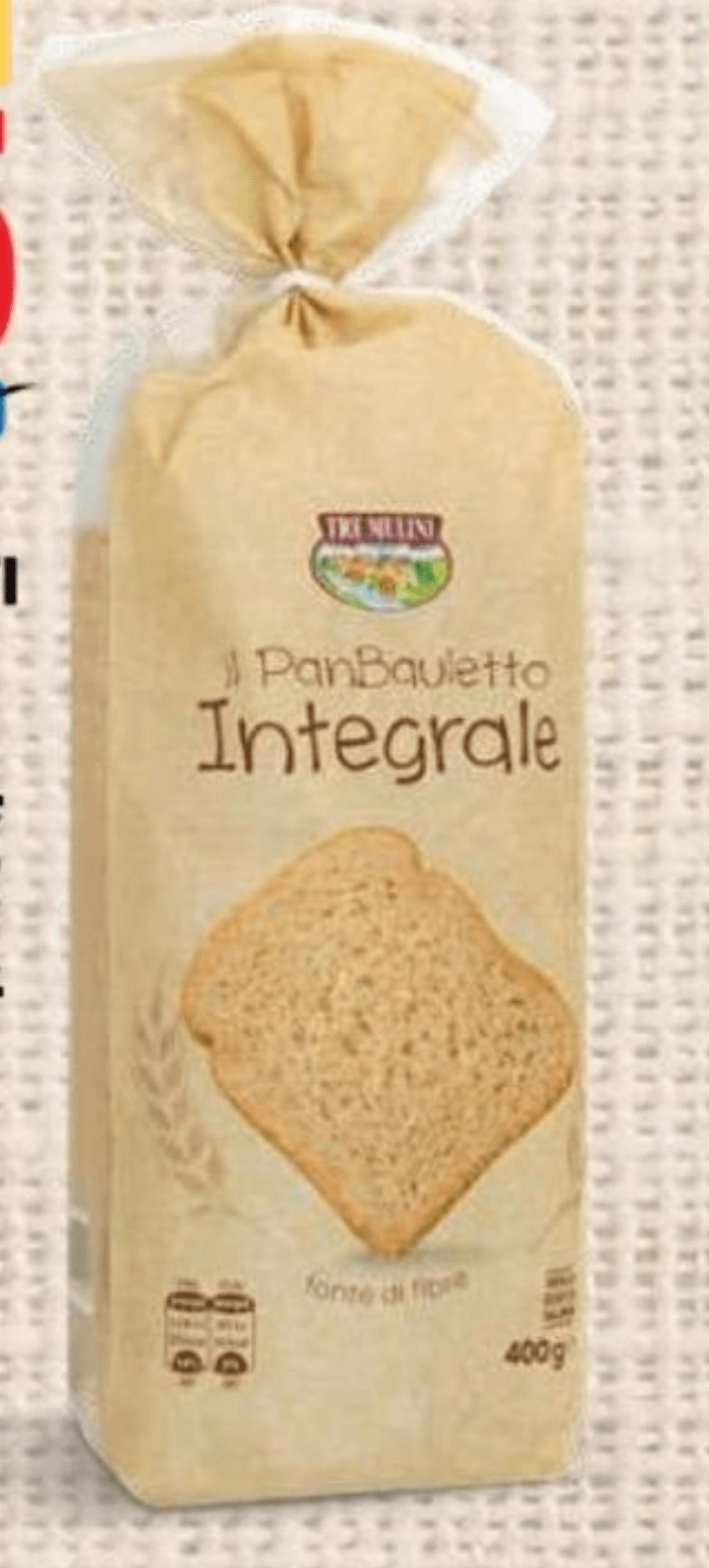 Tre Mulini Kruh Rezine Polnozrnati 400 g - Akcija v trgovini Eurospin