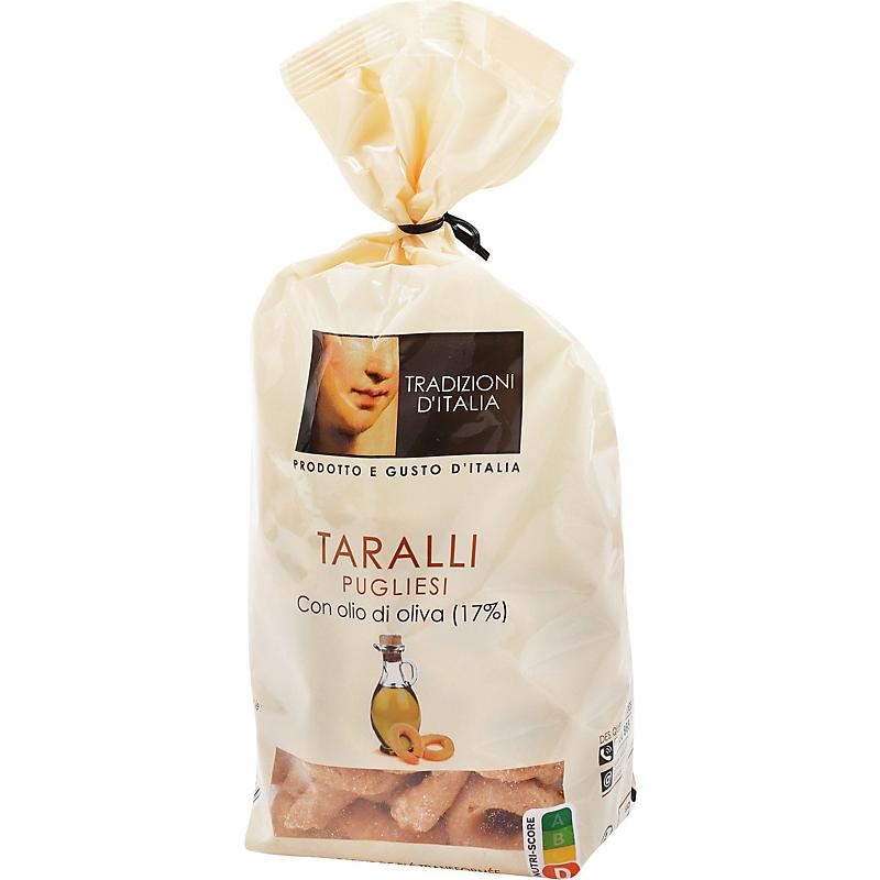 Prigrizek Taralli 400 g - Akcija v trgovini E.Leclerc