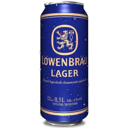 Svetlo pivo 0,5 l Löwenbräu Akcija v trgovini Spar