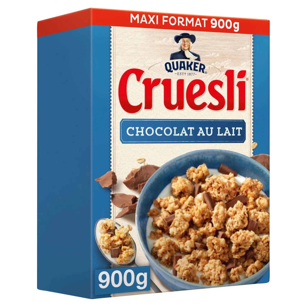 Žitarice Cruesli 900 g Quaker Akcija v trgovini E.Leclerc