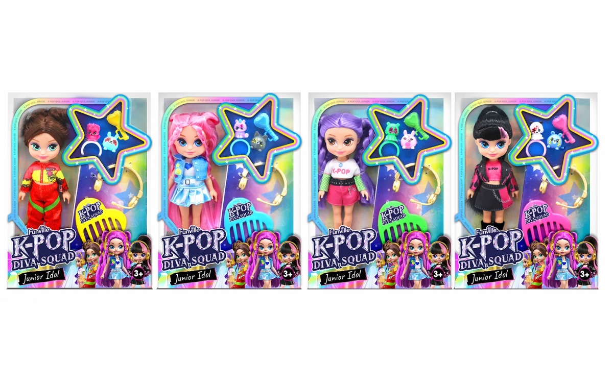 Punčka K-POP Junior Idol 12 cm Akcija v trgovini Mercator