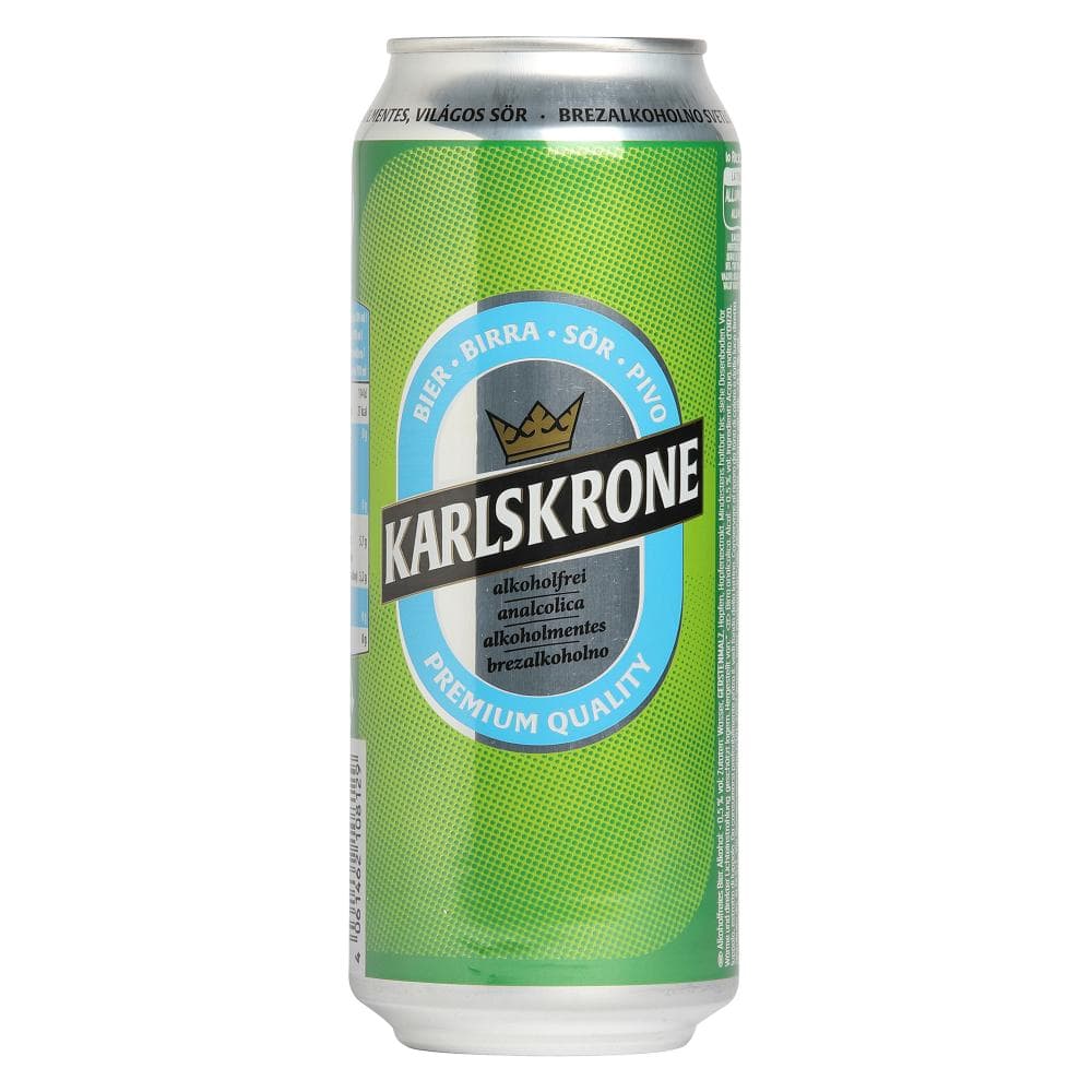 Karlskrone brezalkoholno pivo 0,5 l Akcija v trgovini Hofer