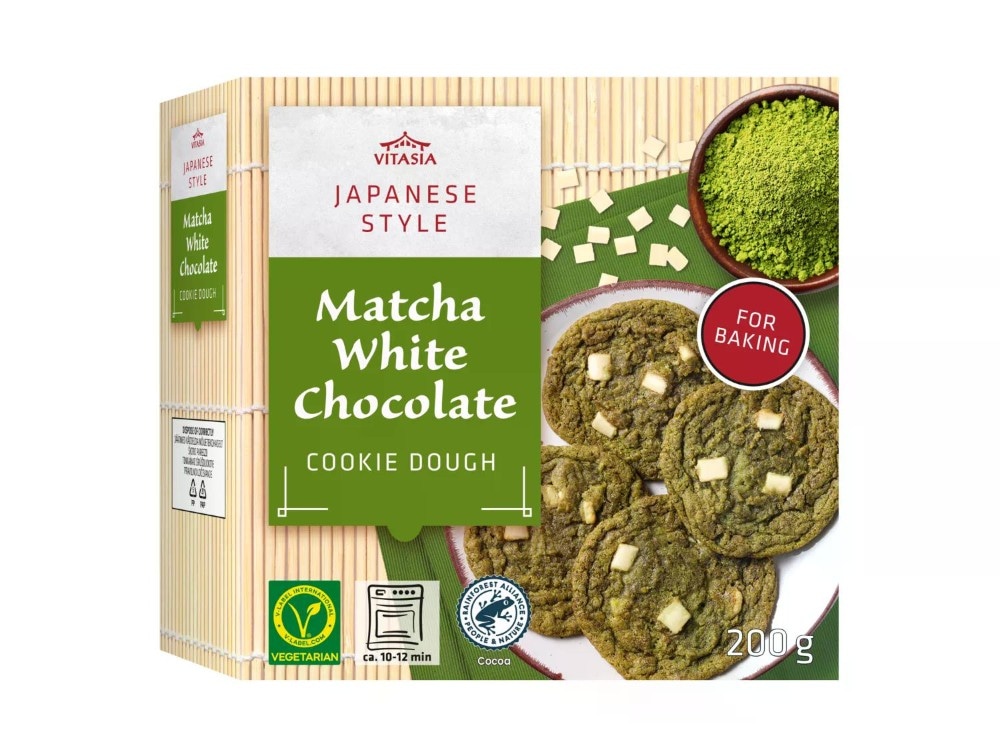 VITASIA Piškotno testo z dodano »Matcho« 200 g Akcija v trgovini Lidl